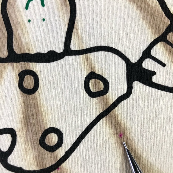 Online Ceramics Mushroom House Have Fungi But Be Careful Tie Dye L/S T Shirt 2XL - Picture 14 of 16